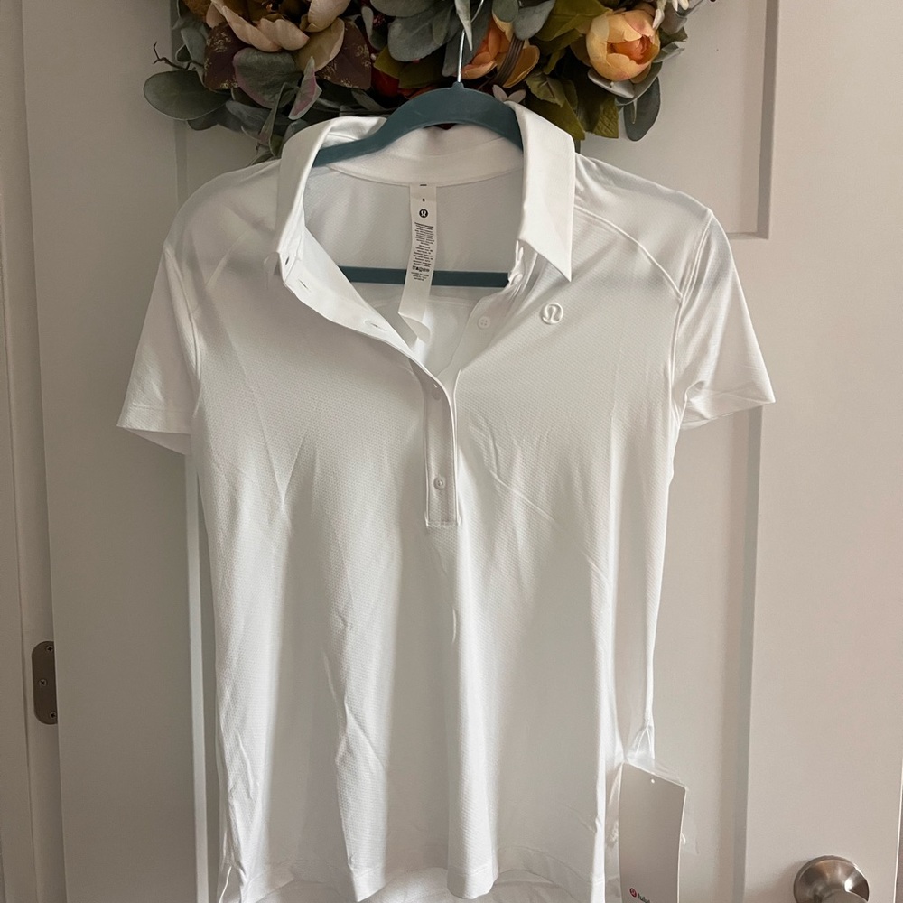 lululemon athletica White Polo Shirt for Women